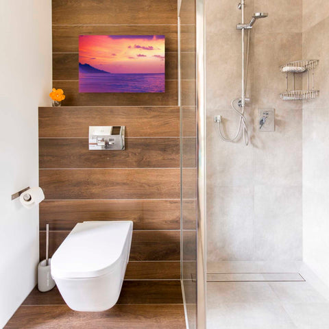 Image of 'The Final Sunset' Canvas Wall Art,18 x 12