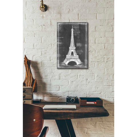 Image of 'European Icon Blueprint I' by Ethan Harper Canvas Wall Art,12 x 18