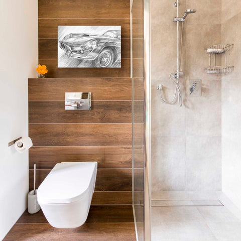 Image of 'Sports Car Study II' by Ethan Harper Canvas Wall Art,18 x 12