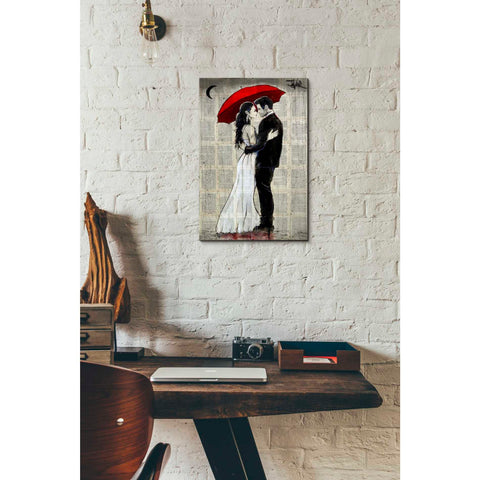 Image of 'Some Rainy Night' by Loui Jover, Canvas Wall Art,12 x 18