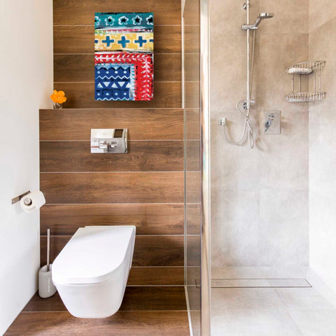 Image of 'Pattern Painting III' by Linda Woods, Canvas Wall Art,12 x 18