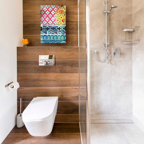 Image of 'Pattern Painting VI' by Linda Woods, Canvas Wall Art,12 x 18