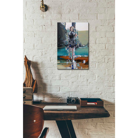 Image of '5 PM' by Oscar Alvarez Pardo, Canvas Wall Art,12 x 18