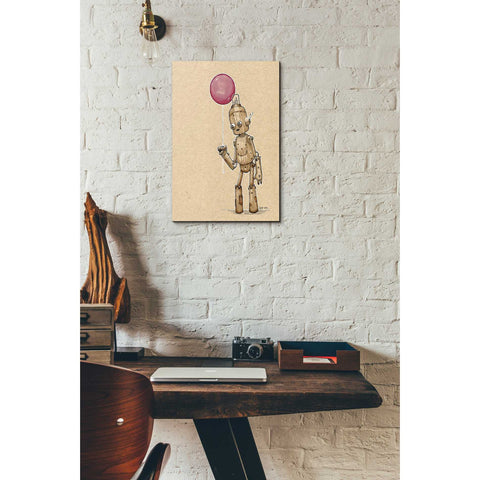 Image of 'Ink Bot Balloon' by Craig Snodgrass, Canvas Wall Art,12 x 18