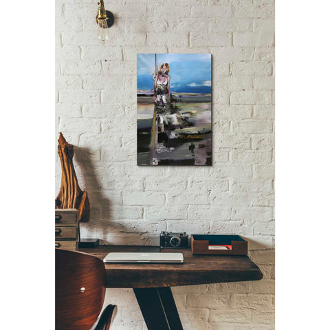 Image of 'By The Sea' by Oscar Alvarez Pardo, Canvas Wall Art,12 x 18