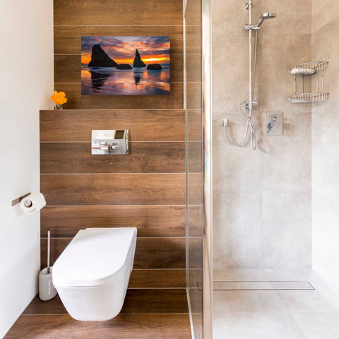 Image of 'Late Night Cloud Dance' by Darren White, Canvas Wall Art,18 x 12