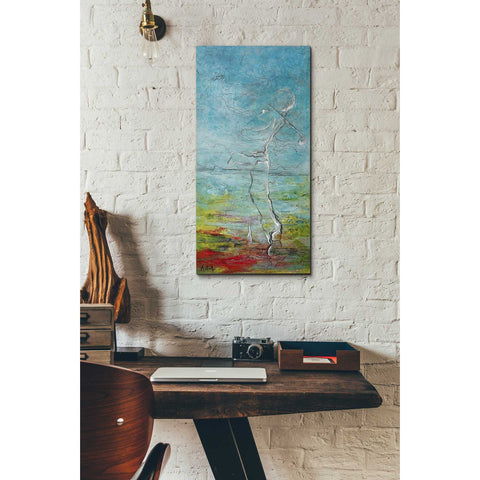 Image of 'The Golfer' by Samedin Asllani, Canvas Wall Art,12 x 24