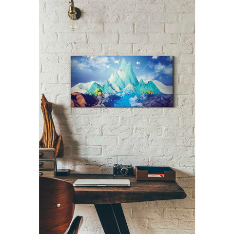 Image of 'Lonely Mountain' by Jonathan Lam, Giclee Canvas Wall Art