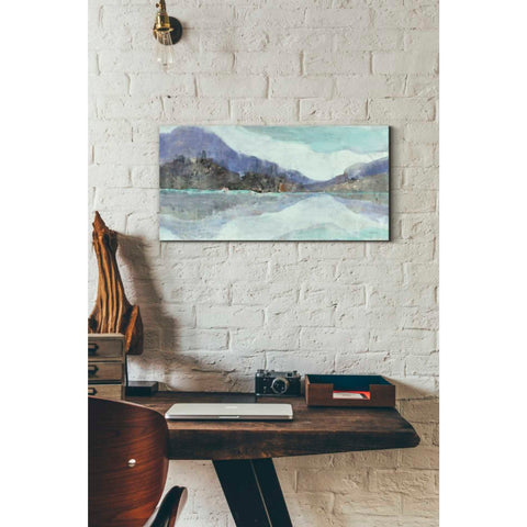 Image of 'Winter Landscape' by Albena Hristova, Canvas Wall Art,24 x 12