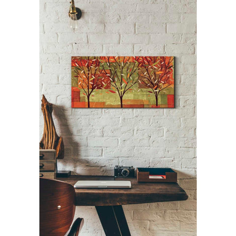 Image of 'Watercolor Forest II' by Veronique Charron, Canvas Wall Art,24 x 12