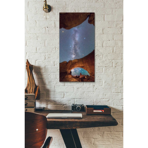 Image of 'Heavens Above Turret' by Darren White, Canvas Wall Art,12 x 24