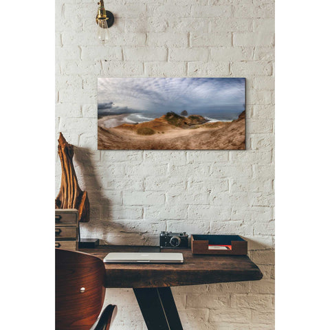 Image of 'Kiwanda' by Darren White, Canvas Wall Art,12 x 24