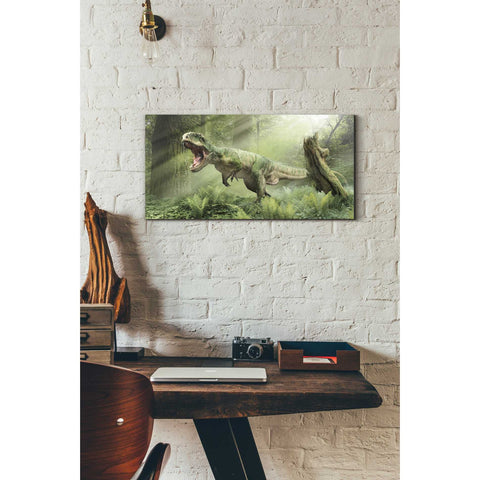 Image of 'Giganotosaurus' Canvas Wall Art,12 x 24