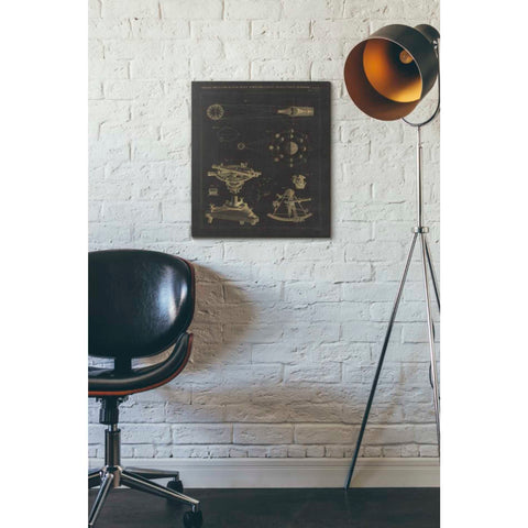 Image of 'Astronomical Chart II' by Wild Apple Portfolio, Canvas Wall Art,16 x 18