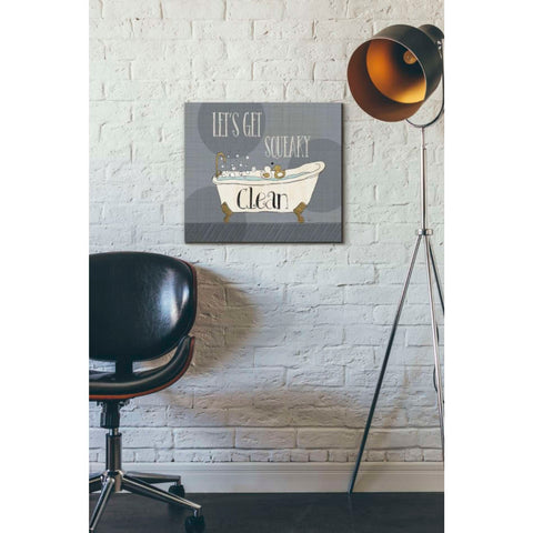 Image of 'Squeaky Clean I' by Veronique Charron, Canvas Wall Art,18 x 16