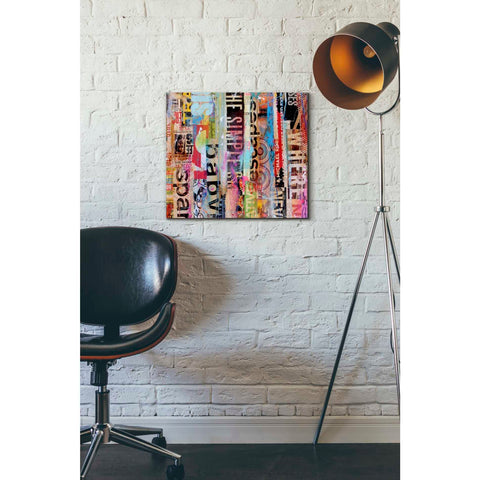 Image of 'Metro Mix 21 II' by Erin Ashley Canvas Wall Art,18 x 16