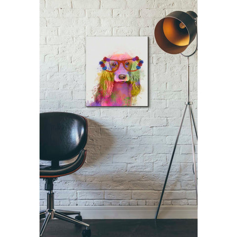 Image of 'Rainbow Splash Cocker Spaniel, Portrait' by Fab Funky Giclee Canvas Wall Art