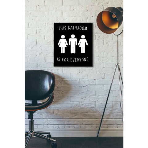 Image of 'Human Bathroom I' by Jarman Fagalde Giclee Canvas Wall Art