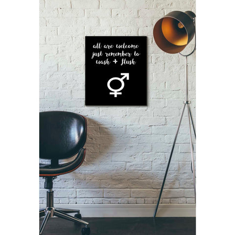 Image of 'Human Bathroom III' by Jarman Fagalde Giclee Canvas Wall Art