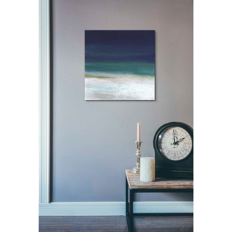 Image of 'Beach IV' by Linda Woods, Canvas Wall Art,18 x 18