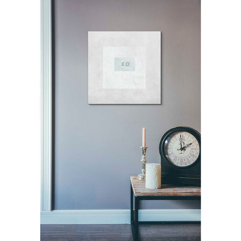 Image of 'XO Box' by Linda Woods, Canvas Wall Art,18 x 18