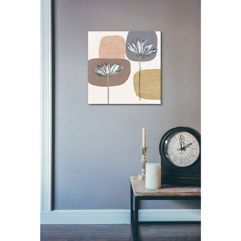 Image of 'Soft Floral I' by Linda Woods, Canvas Wall Art,18 x 18