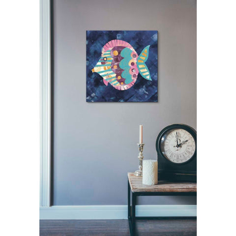 Image of 'Boho Reef IV' by Wild Apple Portfolio, Canvas Wall Art,18 x 18