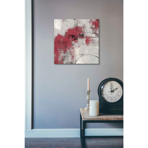 Image of 'Stone Gardens II Red' by Silvia Vassileva, Canvas Wall Art,18 x 18