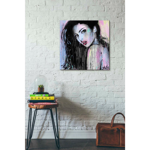 Image of 'Wild Orchid' by Loui Jover, Canvas Wall Art,18 x 18