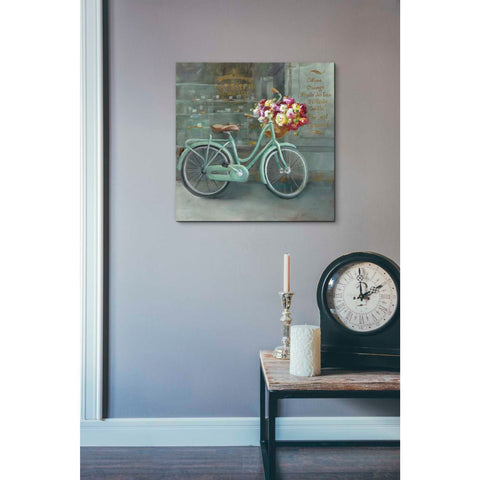 Image of 'Joy of Paris I' by Danhui Nai, Canvas Wall Art,18 x 18