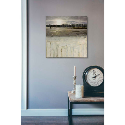 Image of 'WORLDS APART' by DB Waterman, Canvas Wall Art,18 x 18