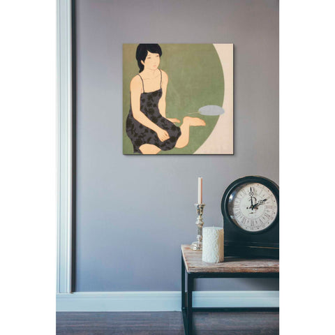 Image of 'Waka Kaede' by Sai Tamiya, Canvas Wall Art,18 x 18