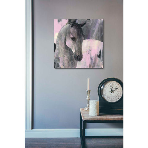 Image of 'Gallant' by Albena Hristova, Canvas Wall Art,18 x 18