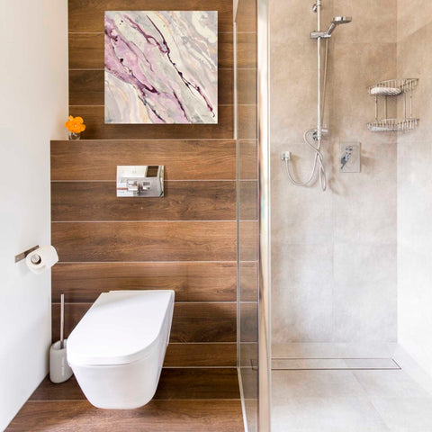 Image of 'Flowing II' by Albena Hristova, Canvas Wall Art,18 x 18