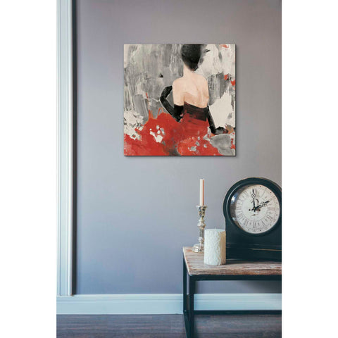 Image of 'Beautiful Gaze II Neutral' by Albena Hristova, Canvas Wall Art,18 x 18