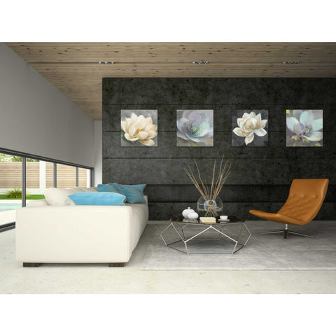 Image of 'Majestic Magnolia Neutral Sq' by Albena Hristova, Canvas Wall Art,18 x 18