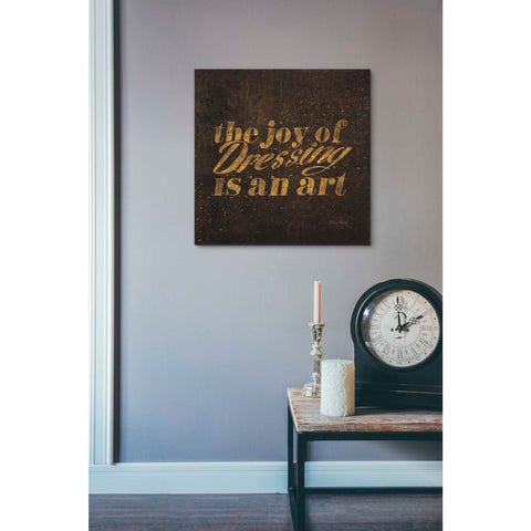 Image of 'Shoe Fetish Quotes V' by Emily Adams, Canvas Wall Art,18 x 18