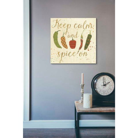 Image of 'Mexican Fiesta VI' by Veronique Charron, Canvas Wall Art,18 x 18