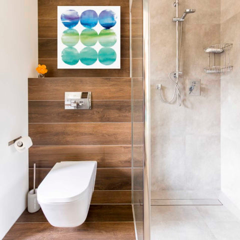 Image of 'Summer Dots II' by Elyse DeNeige, Canvas Wall Art,18 x 18