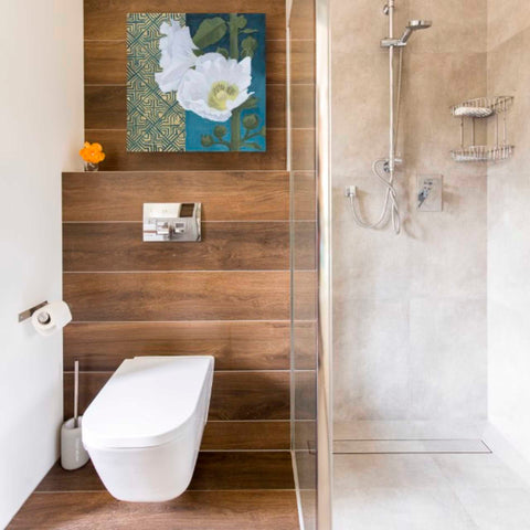 Image of 'Soft Evening III Indigo' by Kathrine Lovell, Canvas Wall Art,18 x 18