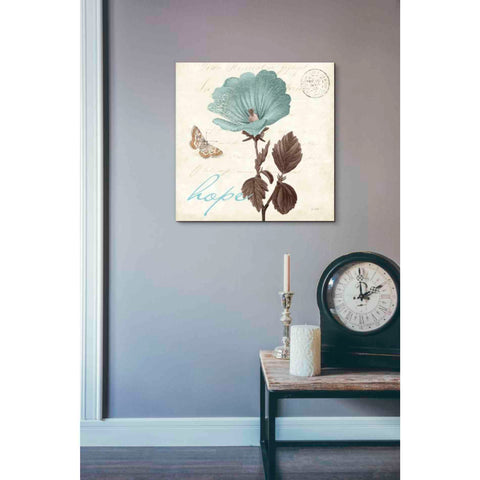 Image of 'Touch of Blue III Hope' by Katie Pertiet, Canvas Wall Art,18 x 18