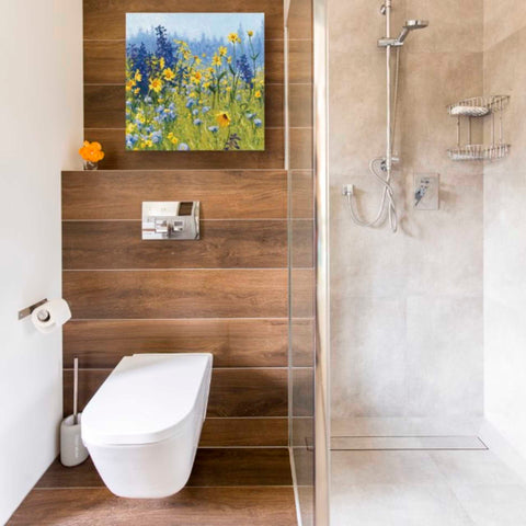 Image of 'Joyful in July III' by Shirley Novak, Canvas Wall Art,18 x 18