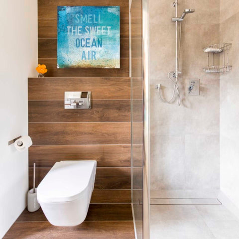 Image of 'Beachscape Abstract II' by Michael Mullan, Canvas Wall Art,18 x 18