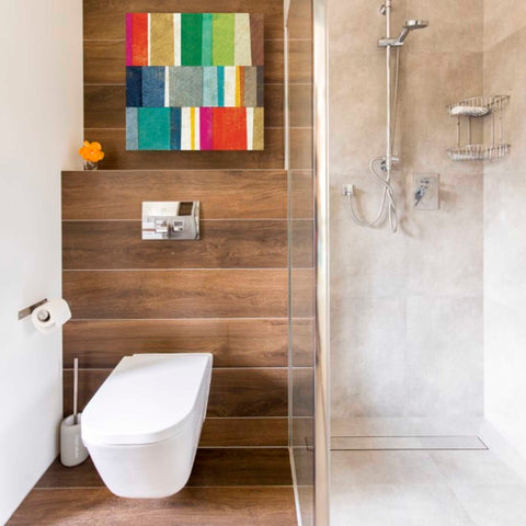 Image of 'Colorful Abstract' by Michael Mullan, Canvas Wall Art,18 x 18