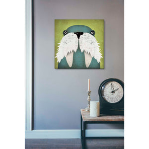 'Walrus' by Ryan Fowler, Canvas Wall Art,18 x 18