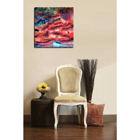 Image of 'Earth As Art: Faults' Canvas Wall Art,18 x 18