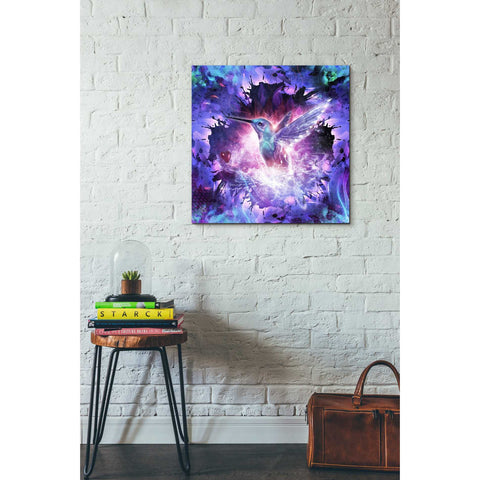 Image of 'Hummingbird Love' by Cameron Gray, Canvas Wall Art,18 x 18