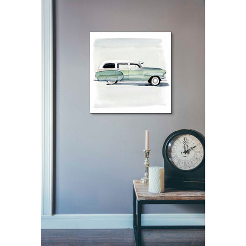 Image of 'Classic Autos III' by Jennifer Paxton Giclee Canvas Wall Art