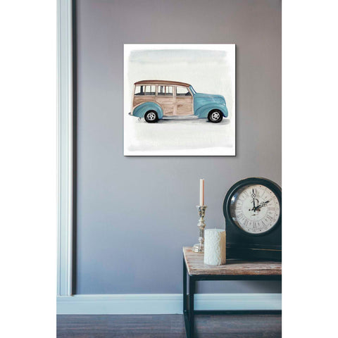 Image of 'Classic Autos IV' by Jennifer Paxton Giclee Canvas Wall Art