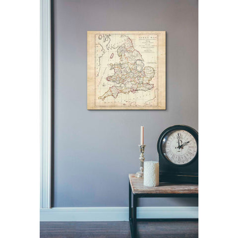 Image of 'Towns, Castles & Abbeys in England & Wales' by Unknown Giclee Canvas Wall Art